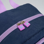 Mochila Fw Espalda 17 Colorblock 201272 Lila